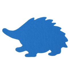 Echidna Felt Coaster - Blue