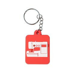Sewing Machine Echidna Collectible Keyring