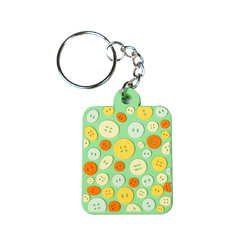 Button Echidna Collectible Keyring