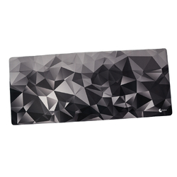 Large Machine Mat (120cm x 50cm) - Black Geometric Edition