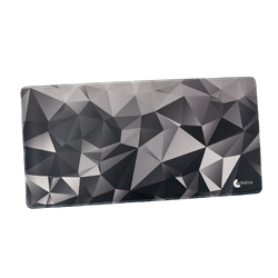 Medium Machine Mat (75cm x 35cm) - Black Geometric Edition