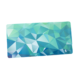 Medium Machine Mat (75cm x 35cm) - Teal Geometric Edition