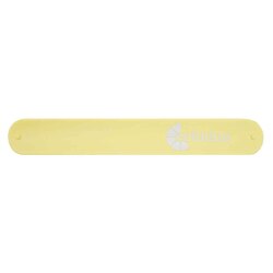 Mini Slap Band Label - Pastel Yellow
