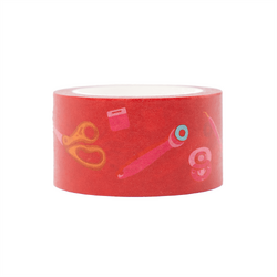 Echidna Washi Tape Craft Notions - Red