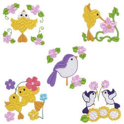Birds and Flowers 2 by Echidna Designs Download
