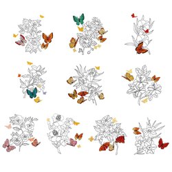 Butterfly Fall by Echidna Designs Download