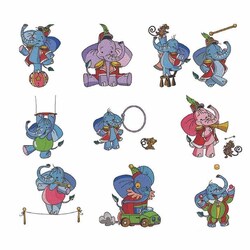 Circus Elephant by Echidna Designs Download