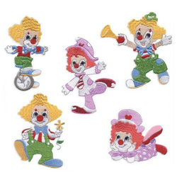 Curious Cute Clowns by Echidna Designs Download