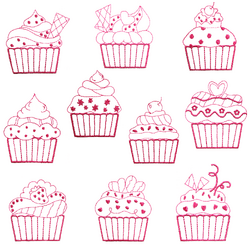 Colour Your Cupcakes by Echidna Designs Download