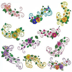 Flying Flowers by Echidna Designs Download