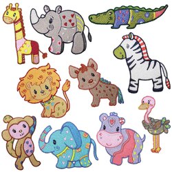 Patchy Safari by Echidna Designs Download