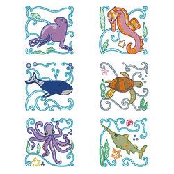 Sea Life Blocks 2 by Echidna Designs Download