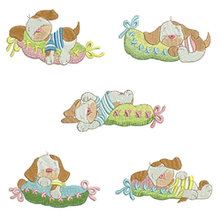 Sleeping Time Puppy 2 by Echidna Designs Download