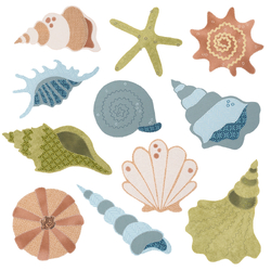 Tidal Treasures Sewing Applique Designs by Echidna