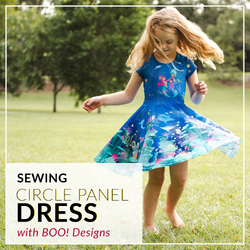 BOO! Circle Panel Dress Virtual Class