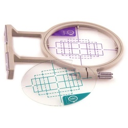 20mm x 60mm Brother Clip-on Embroidery Frame (without Pins) & Sheet