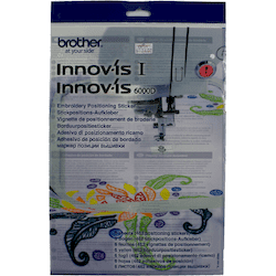 Brother Embroidery Positioning Sticker - XE5096001