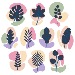 Lush Leaves SVG Designs by Echidna