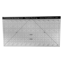 Trimmer by George 2.0 - Trimmer edge with attached ruler