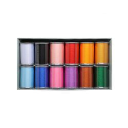 Brother 12 Colour Satin Thread Set