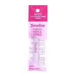Sewline Ceramic Lead Refill 6 Pack - White