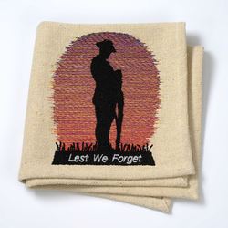 Anzac Embroidery Design Download