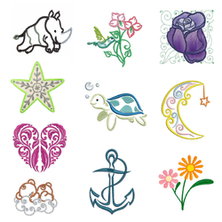 Free Embroidery Designs Download: Suitable for Aqua Felt