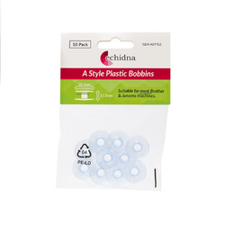 A Style Plastic Bobbins - Pack of 10