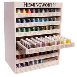 Hemingworth Storage Cabinet with complete 300 shade set