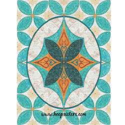 Modern Flower Patch Quilt Embroidery Project - Download