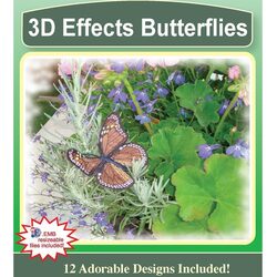 3D Effects Butterflies