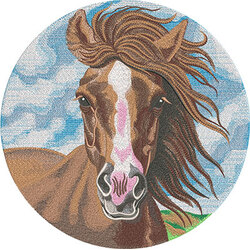 Chestnut Mare by The Deer's Embroidery Legacy - Download