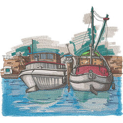Harbor by The Deer's Embroidery Legacy - Download