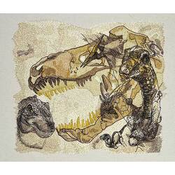 Jumbo Dinosaur 1 by The Deer's Embroidery Legacy - Download