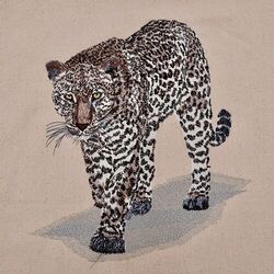 Leopard by The Deer's Embroidery Legacy - Download