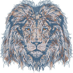 Majestic Lion by The Deer's Embroidery Legacy - Download