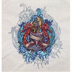 Seahorse Anchor by The Deer's Embroidery Legacy - Download