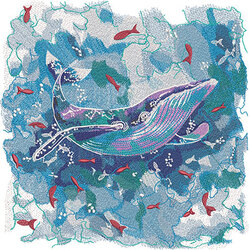 Whale by The Deer's Embroidery Legacy - Download