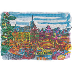 World in Stitches: Frankfurt by The Deer's Embroidery Legacy - Download