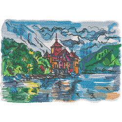 World in Stitches: Geneva by The Deer's Embroidery Legacy - Download