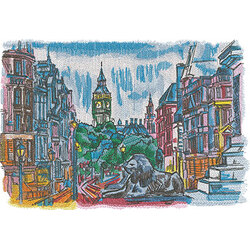 World in Stitches: London by The Deer's Embroidery Legacy - Download
