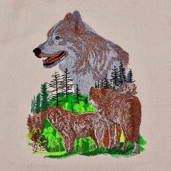 Wolf Pack by The Deer's Embroidery Legacy - Download