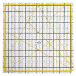 12.5" Square Patchwork Quilting Ruler - 12.5" x 12.5"
