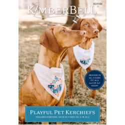Playful Pet Kerchief Machine Embroidery CD