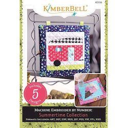 Machine Embroider by Number: Summertime Collection CD
