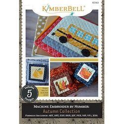 Machine Embroider by Number: Autumn Collection CD