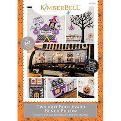 Twilight Boo-levard Bench Pillow Machine Embroidery Version