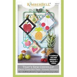 That's Sew Chenille: Fruit Stand Hot Pads Sewing Project Pattern