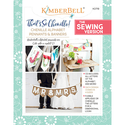 That's Sew Chenille: Chenille Alphabet Pennants & Banners Sewing Project Book
