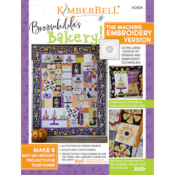 Broomhilda's Machine Embroidery Project Book + CD